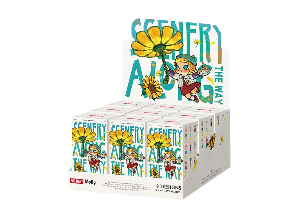 POP MART MOLLY Scenery Along the Way 20th Anniversary Series Figures [Assortment Box]