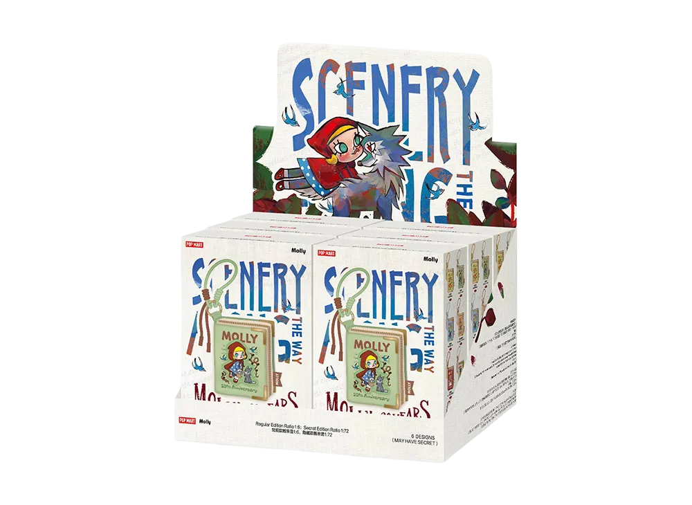 POP MART MOLLY Scenery Along the Way Series-Mini Memory Album Bag Blind Box [Assortment Box]