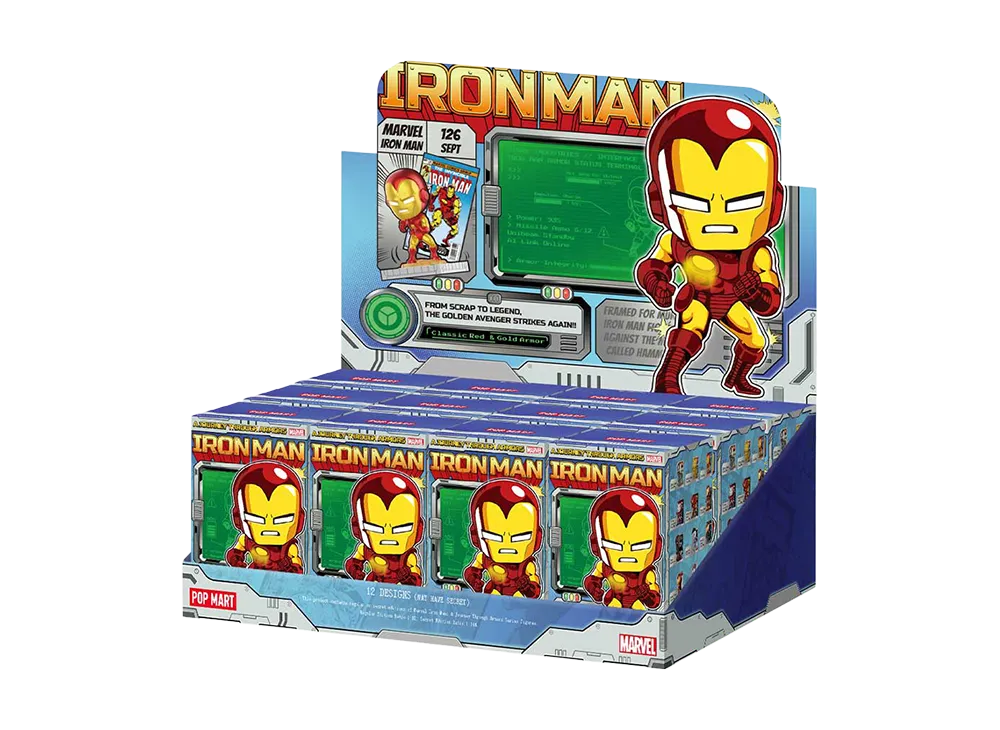 POP MART Marvel Iron Man: A Journey Through Armors Series Figures [Assortment Box]