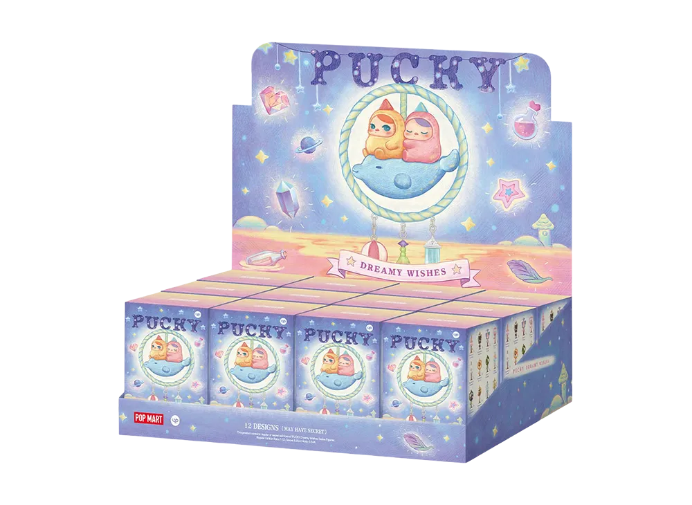 POP MART PUCKY Dreamy Wishes Series Figures [Assortment Box]