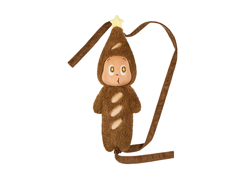 POP MART Twinkle Twinkle MOON GELATO Series-Plush Baguette Bag