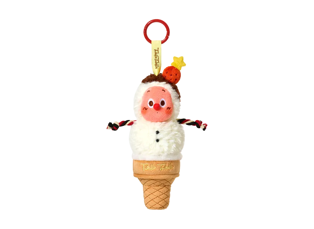 POP MART Twinkle Twinkle MOON GELATO Series-Gelato Pendant Snowman Gelato