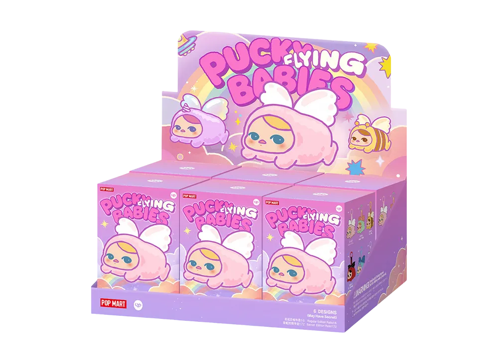 POP MART PUCKY FLYING BABIES SERIES - Plush Pendant Blind Box [Assortment Box]