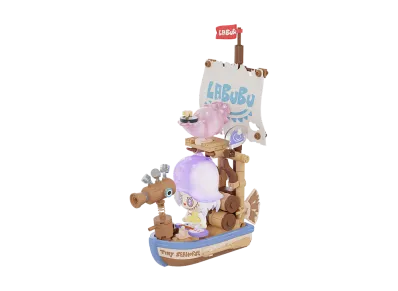 POP MART THE MONSTERS Chasing Mermaids Series Blocks The Tiny Seahorse