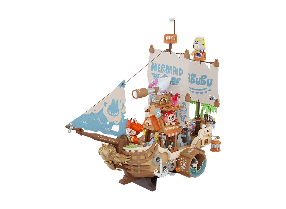 POP MART THE MONSTERS Chasing Mermaids Series Blocks The Mermaid