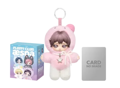 POP MART aespa Fluffy Club Series Vinyl Plush Doll Pendant Jelly MUNGTAENGI WINTER VER. (Secret)