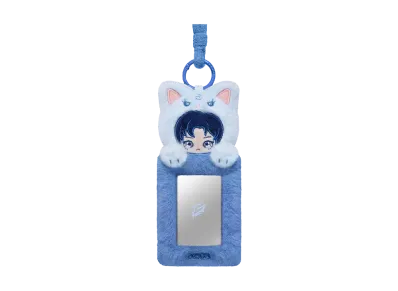 POP MART aespa Fluffy Club Series Card Holder Fluffy KARANGI KARINA VER.