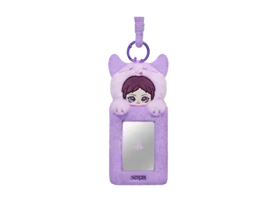 POP MART aespa Fluffy Club Series Card Holder Fluffy RWE NINGNING VER.