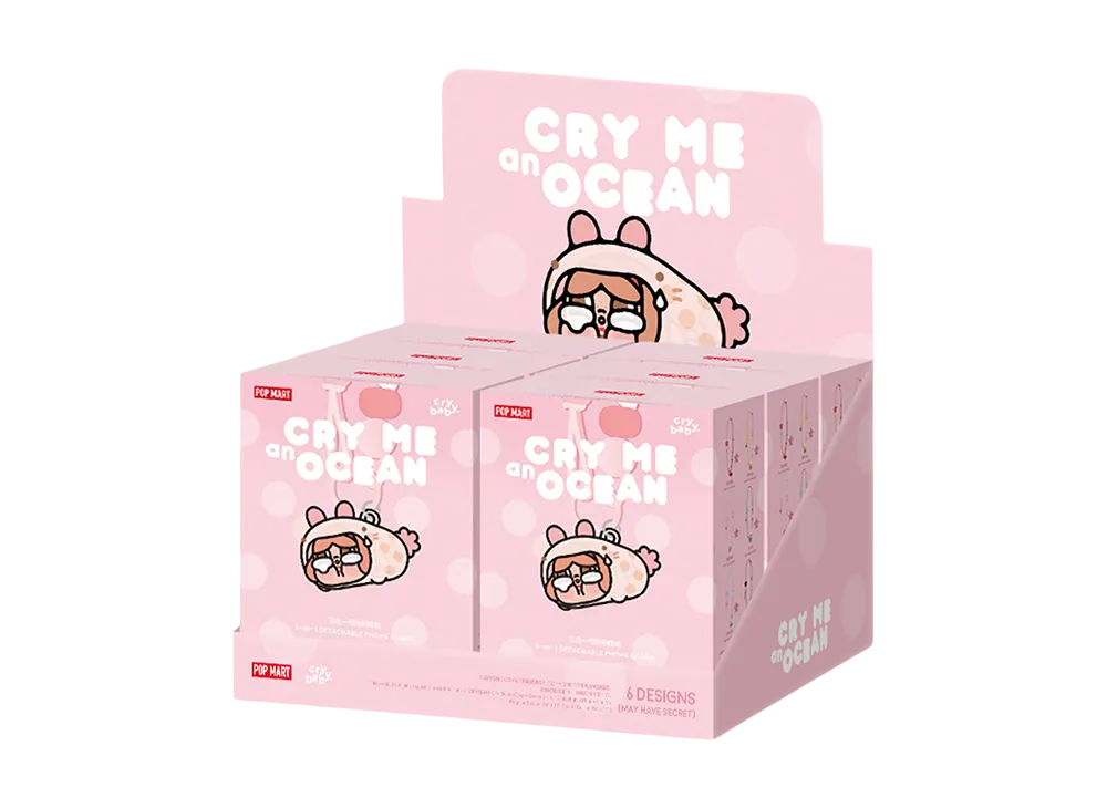 POP MART CRYBABY Cry Me an Ocean Series 3-in-1 Detachable Phone Charm [Assortment Box]