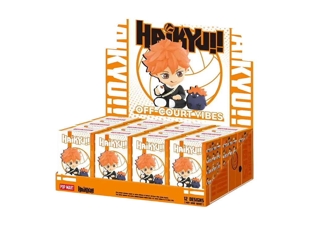 POP MART Haikyu!! Off-Court Vibes Series Figures [Assortment Box]