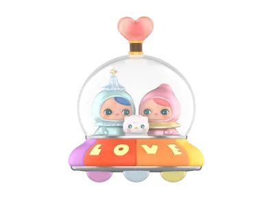 POP MART PUCKY Love Across Galaxies Figure