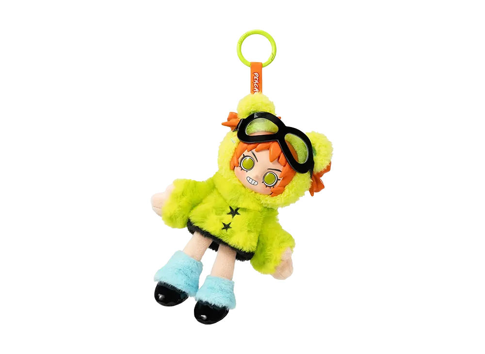 POP MART Peach Riot Fruit Punch Series Plush Doll Pendant Gigi