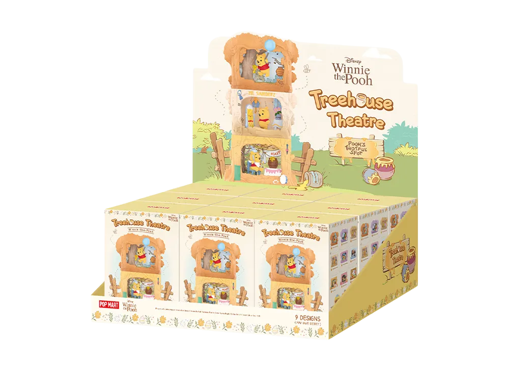 POP MART Winnie-the-Pooh Treehouse Theatre Series Figures [Assortment Box] - ¥