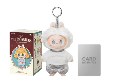 POP MART THE MONSTERS (LABUBU) Hair Salon Series - Vinyl Plush Pendant HAZY NOISE (Secret)