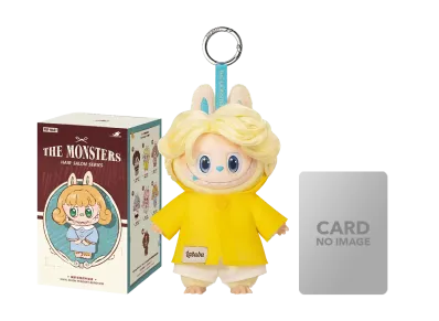 POP MART THE MONSTERS (LABUBU) Hair Salon Series - Vinyl Plush Pendant AFTER RAIN