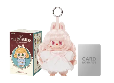 POP MART THE MONSTERS (LABUBU) Hair Salon Series - Vinyl Plush Pendant VELVET NOON
