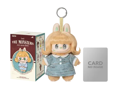 POP MART THE MONSTERS (LABUBU) Hair Salon Series - Vinyl Plush Pendant BLUE PRELUDE
