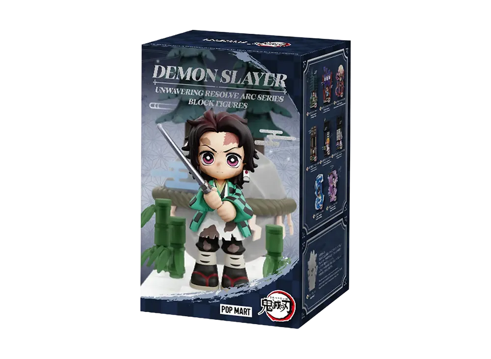 POP MART Demon Slayer Unwavering Resolve Arc Series Block Figures [Piece]
