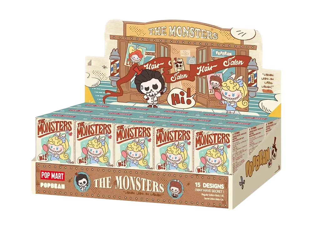 POP MART POP BEAN THE MONSTERS Hair Salon Series [Assortment Box]
