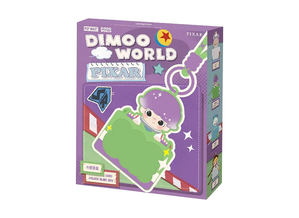 POP MART DIMOO WORLD x PIXAR Series - Card Holder Blind Box [Piece]