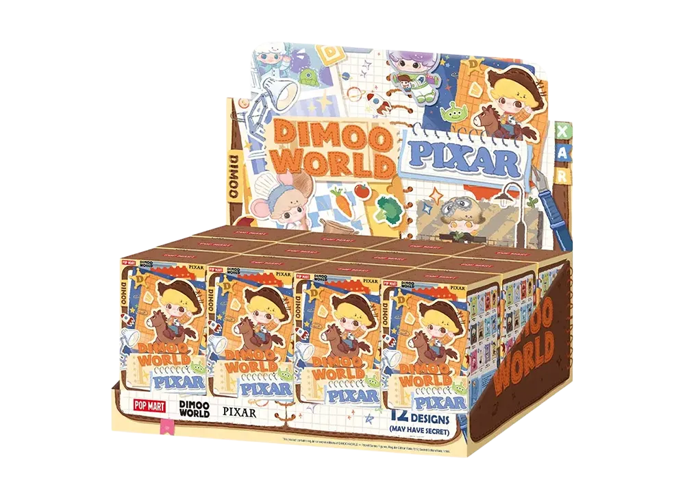 POP MART DIMOO WORLD x PIXAR Series Figures [Assortment Box]