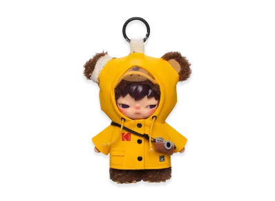 POP MART Hirono x Kodak Click Bear Plush Keychain