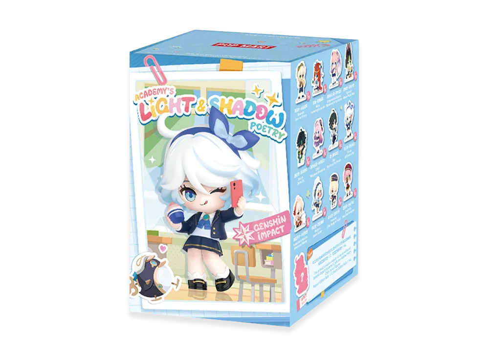POP MART Genshin Impact Academy's Light and Shadow Poetry Chibi Series Figures [Piece]