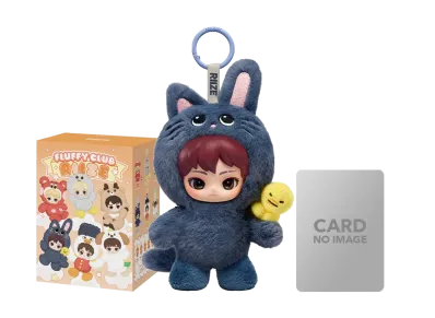 POP MART RIIZE Fluffy Club Series Vinyl Plush Doll Pendant Fluffy TONYANGDEOK