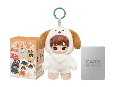 POP MART RIIZE Fluffy Club Series Vinyl Plush Doll Pendant Fluffy MEONGRYONGIE