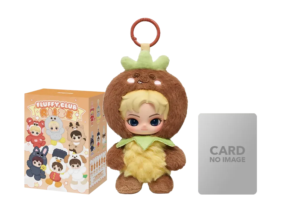 POP MART RIIZE Fluffy Club Series Vinyl Plush Doll Pendant Fluffy SONGYONGDOLI (Secret)