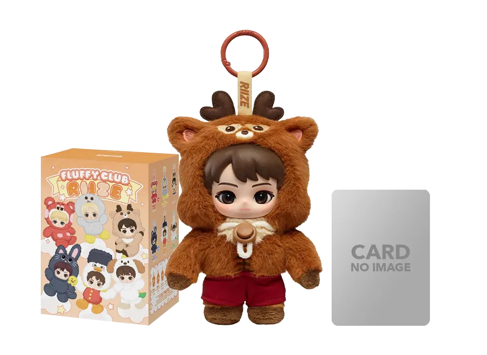 POP MART RIIZE Fluffy Club Series Vinyl Plush Doll Pendant Fluffy URAKBAM (Secret)