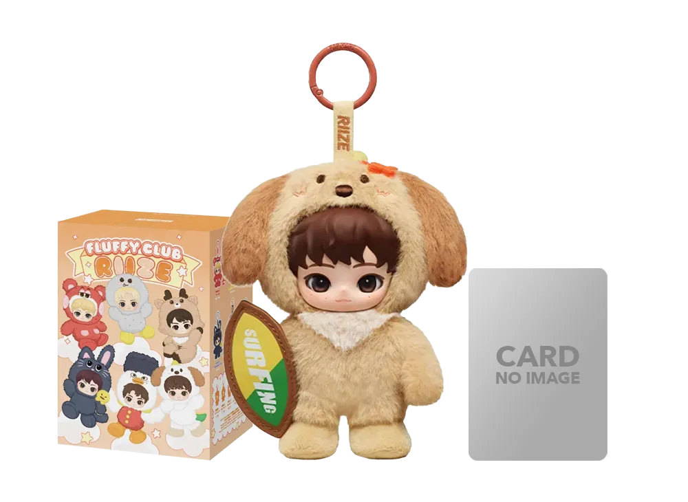 POP MART RIIZE Fluffy Club Series Vinyl Plush Doll Pendant Fluffy MEONGRYONGIE (Secret)
