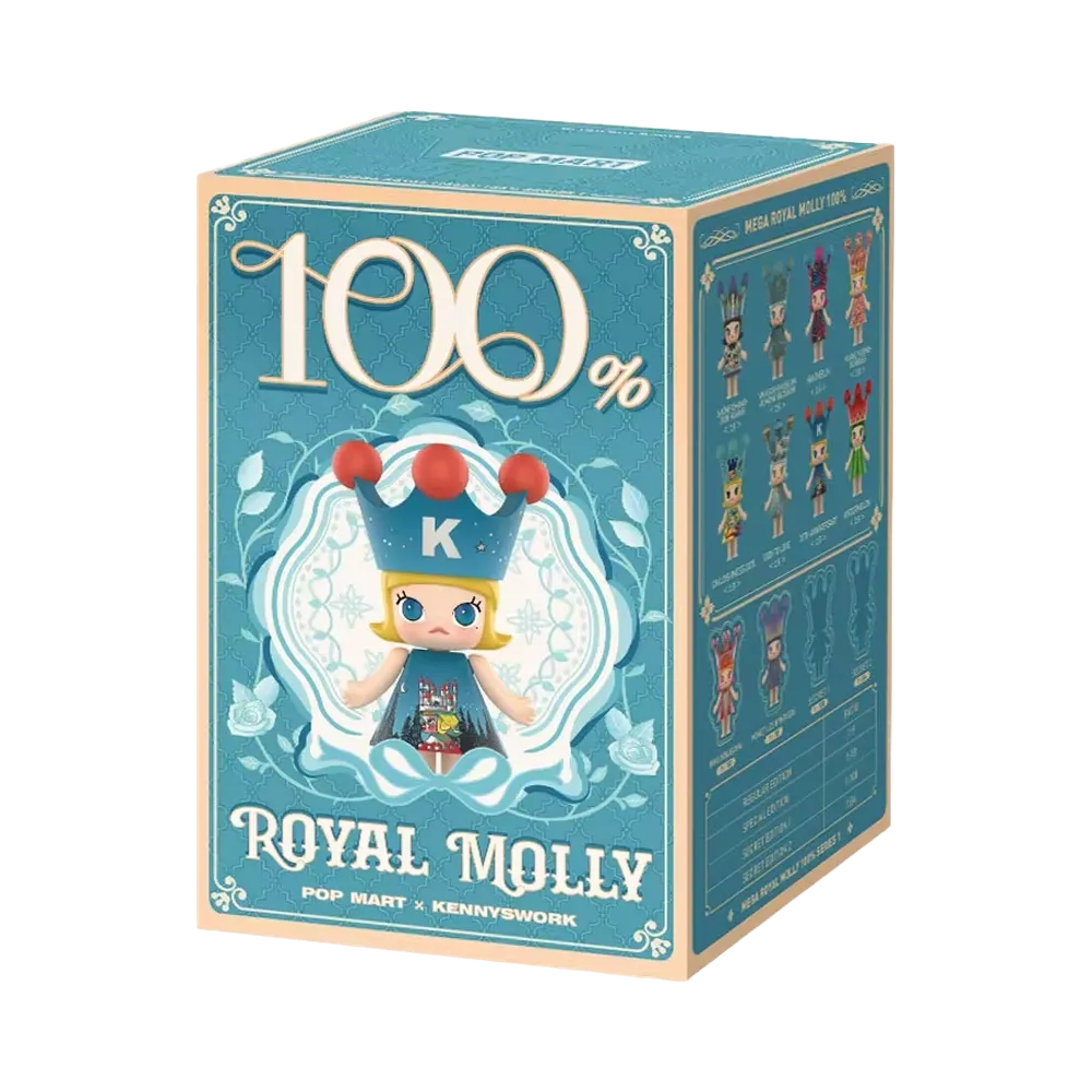 POP MART MEGA ROYAL MOLLY 100% Series 1 Figure [Piece]