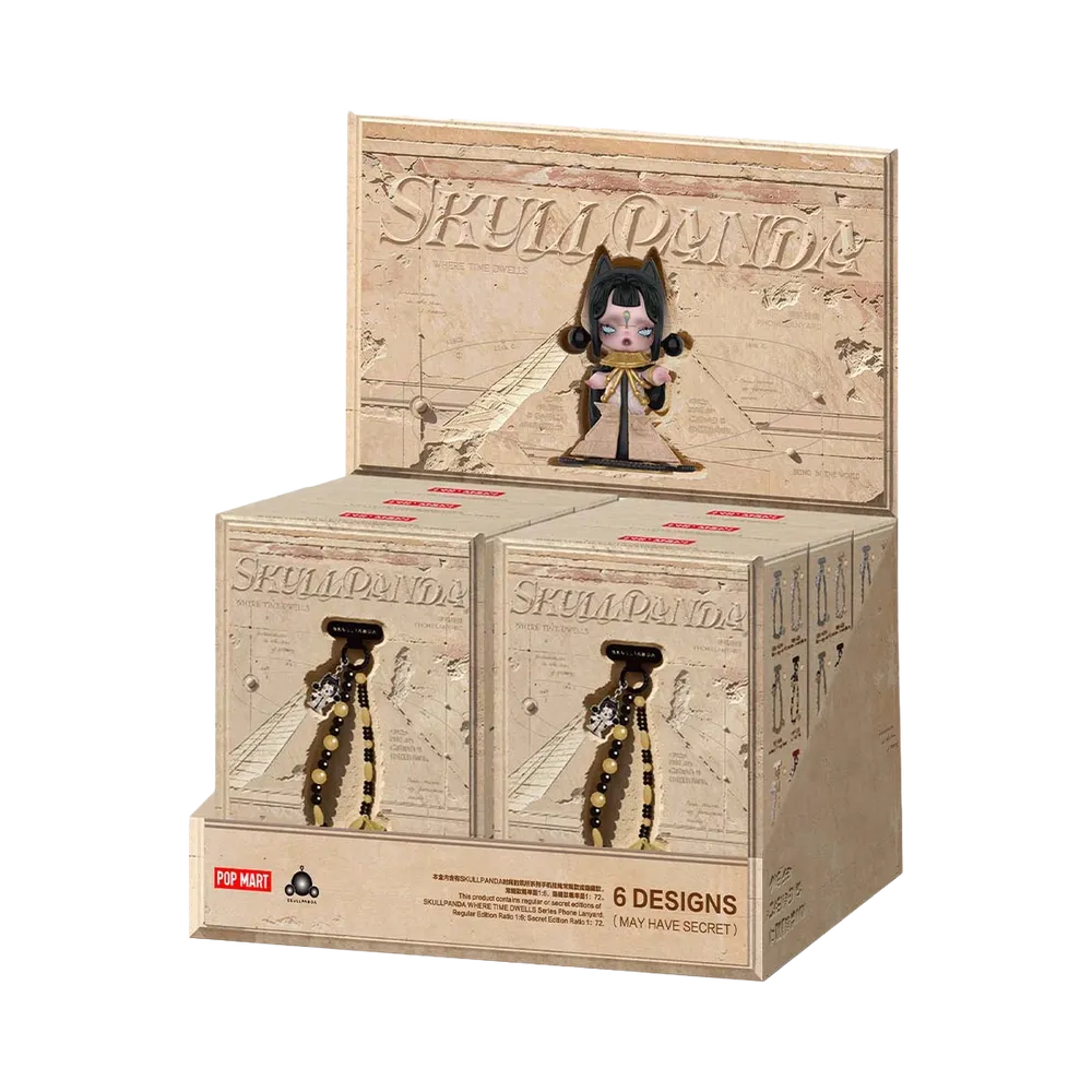 POP MART SKULLPANDA WHERE TIME DWELLS Series Strap [Assortment Box]