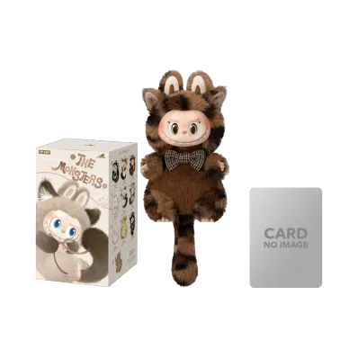 POP MART THE MONSTERS (LABUBU) CAT MODE ON SERIES - Vinyl Plush Pendant Leopard Kitty