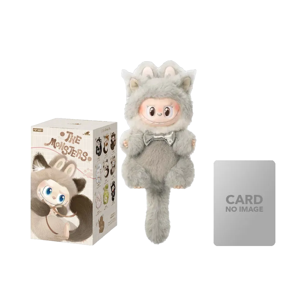 POP MART THE MONSTERS (LABUBU) CAT MODE ON SERIES - Vinyl Plush Pendant Maine Coon Kitty