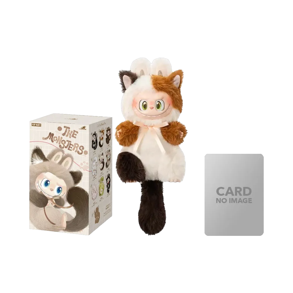 POP MART THE MONSTERS (LABUBU) CAT MODE ON SERIES - Vinyl Plush Pendant Calico Kitty