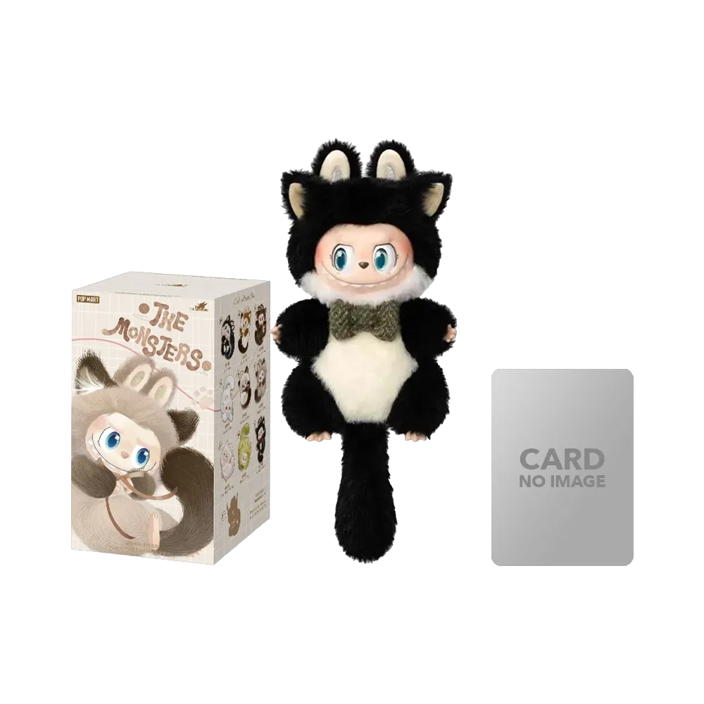 POP MART THE MONSTERS (LABUBU) CAT MODE ON SERIES - Vinyl Plush Pendant Cow Kitty