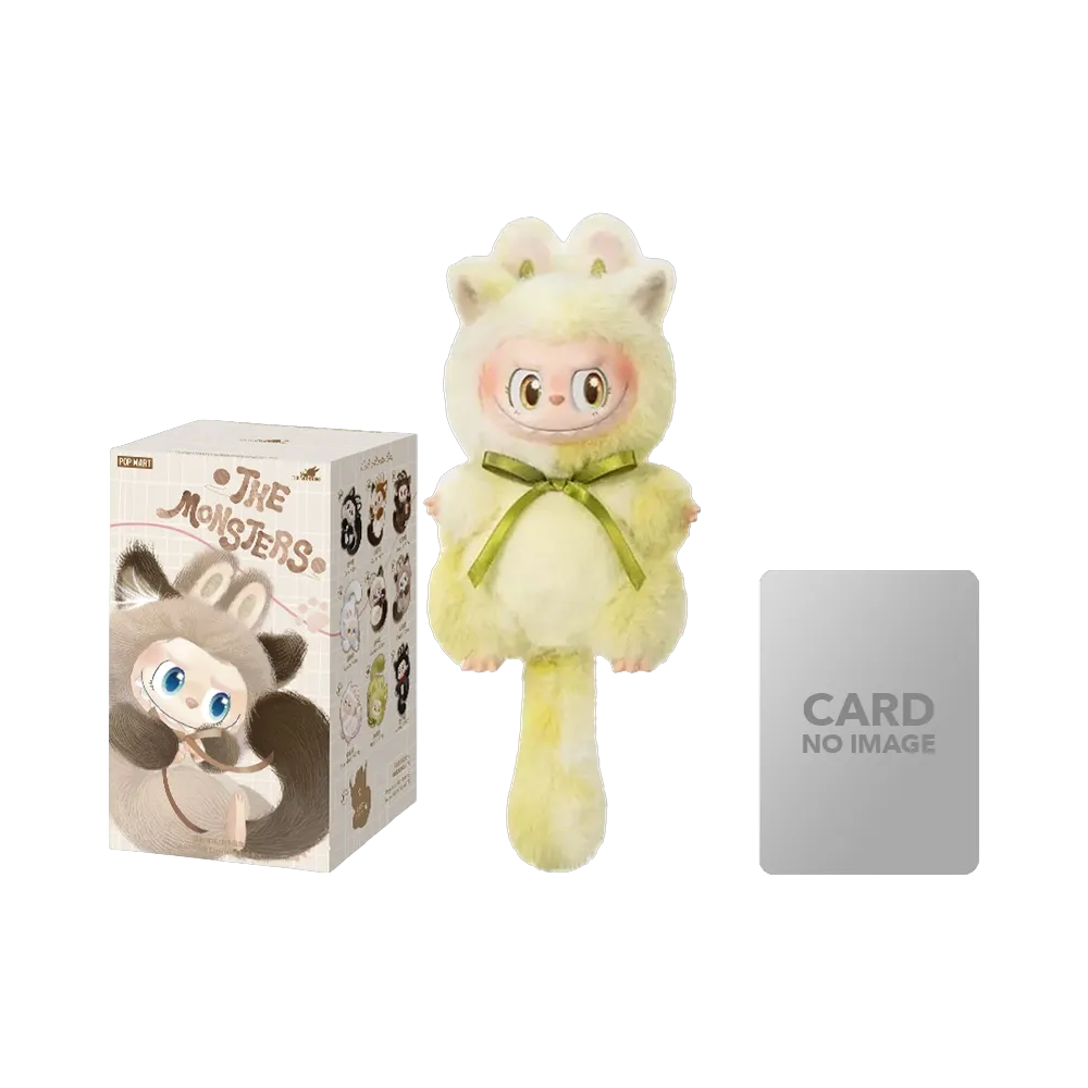 POP MART THE MONSTERS (LABUBU) CAT MODE ON SERIES - Vinyl Plush Pendant Matcha Kitty