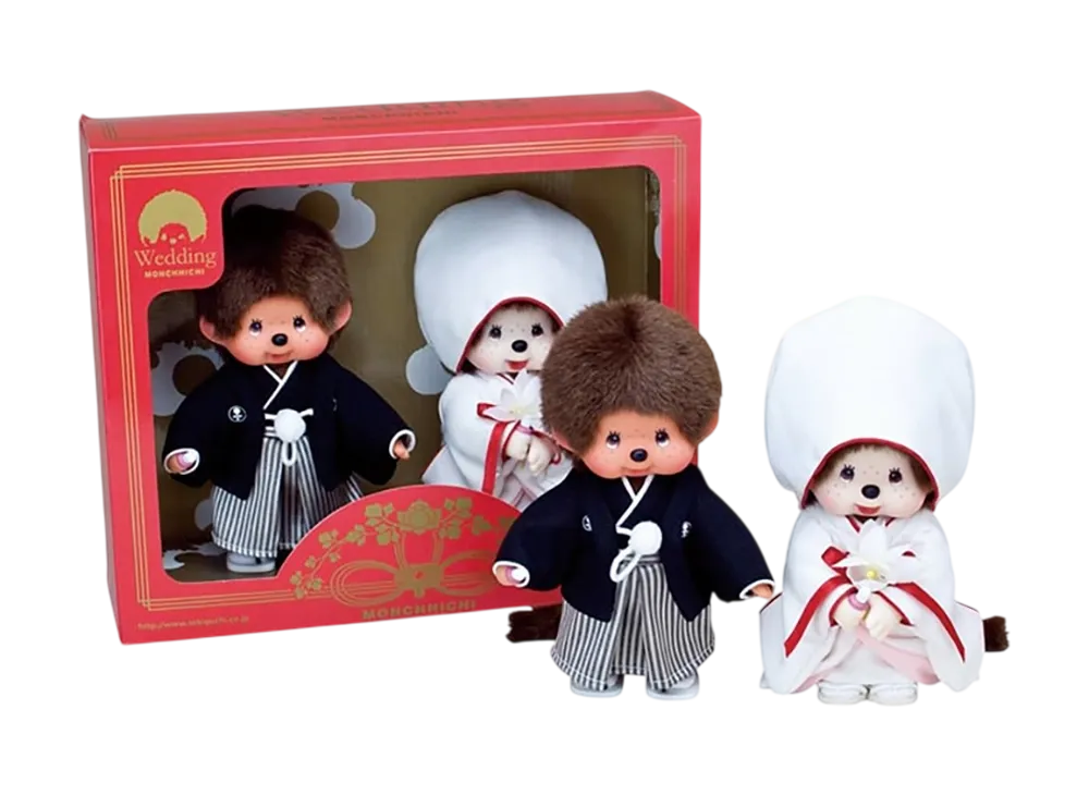 Sekiguchi Monchhichi Wedding Set (Japanese Style)