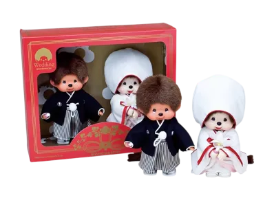 Sekiguchi Monchhichi Wedding Set (Japanese Style)