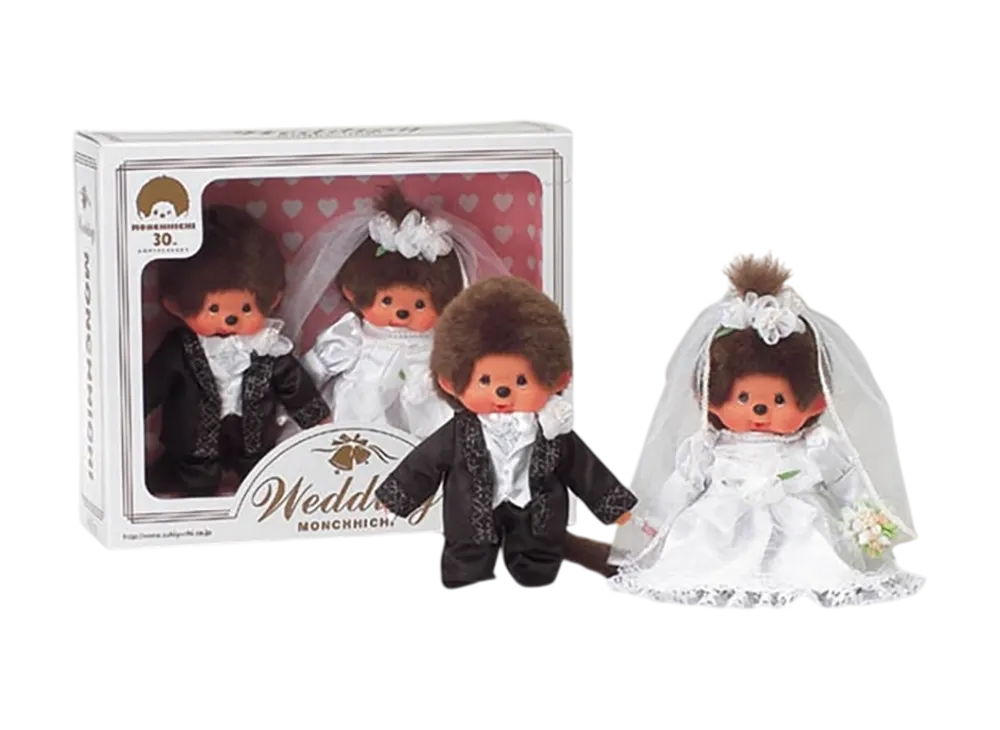 Sekiguchi Monchhichi Wedding Set