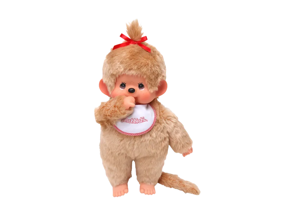 Sekiguchi "Premium Standard" Monchhichi L Size Beige Girl