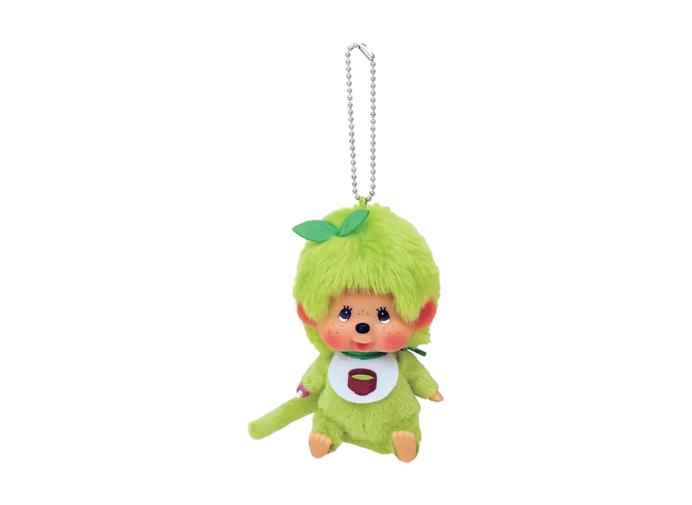 Sekiguchi Matcha Monchhichi Kao-deka SS Size Keychain Boy