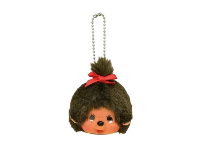 Sekiguchi Monchhichi Face Badge Mascot Girl