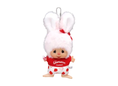 Sekiguchi I Love Strawberries! Chimutan Flat Keychain SS Size
