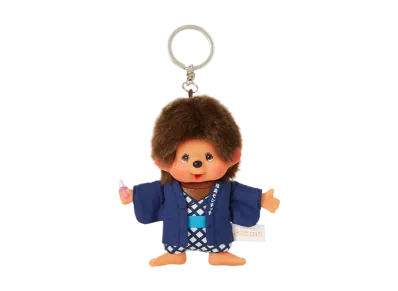 Sekiguchi Onsen Monchhichi Flat Keychain