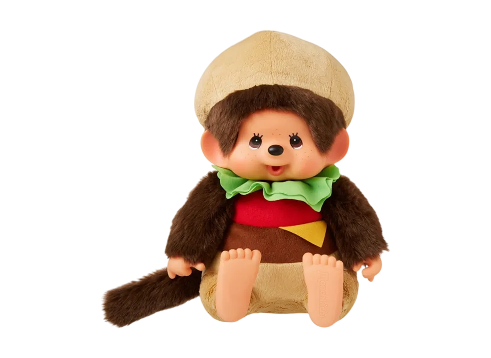 Sekiguchi Official Shop Limited M's BURGER Monchhichi Soft L Boy
