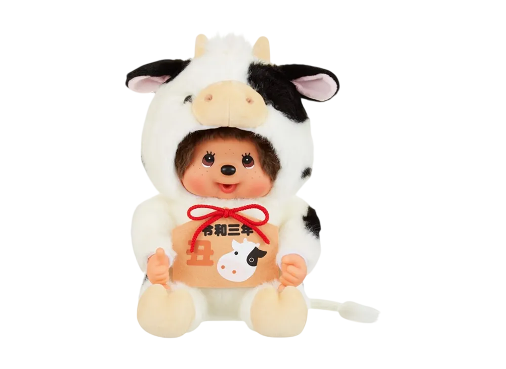 セキグチ オフィシャルショップ限定 干支 丑 モンチッチ やわらかLの