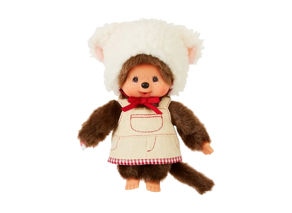 Sekiguchi Official Shop Limited Mokomoko Cham-zu Monchhichi S Size Girl